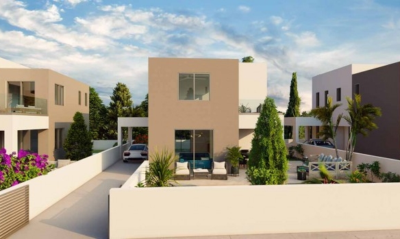 206155 villas in paphos full