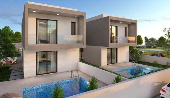 558063 villas in paphos full