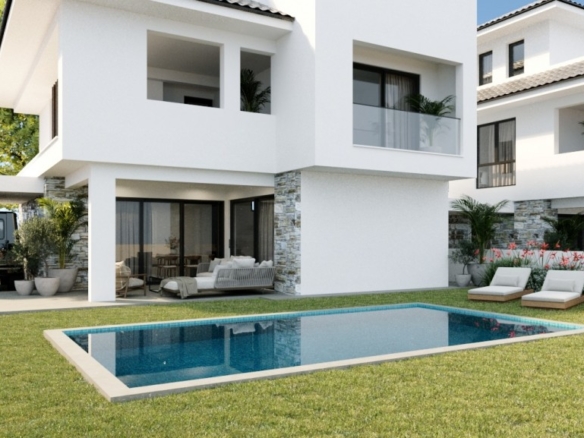 564213 detached villa for sale in oroklini tourist area full