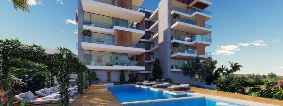 665534 apartments in paphos full