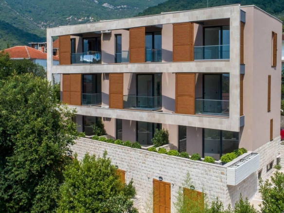 Apartments for sale in a residential building in Tivat