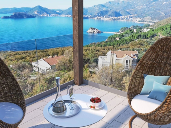 vila for sale in budva montenegro