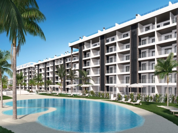 A3.1 Eden Beach apartments Torrevieja swimming pool Nov 24 2