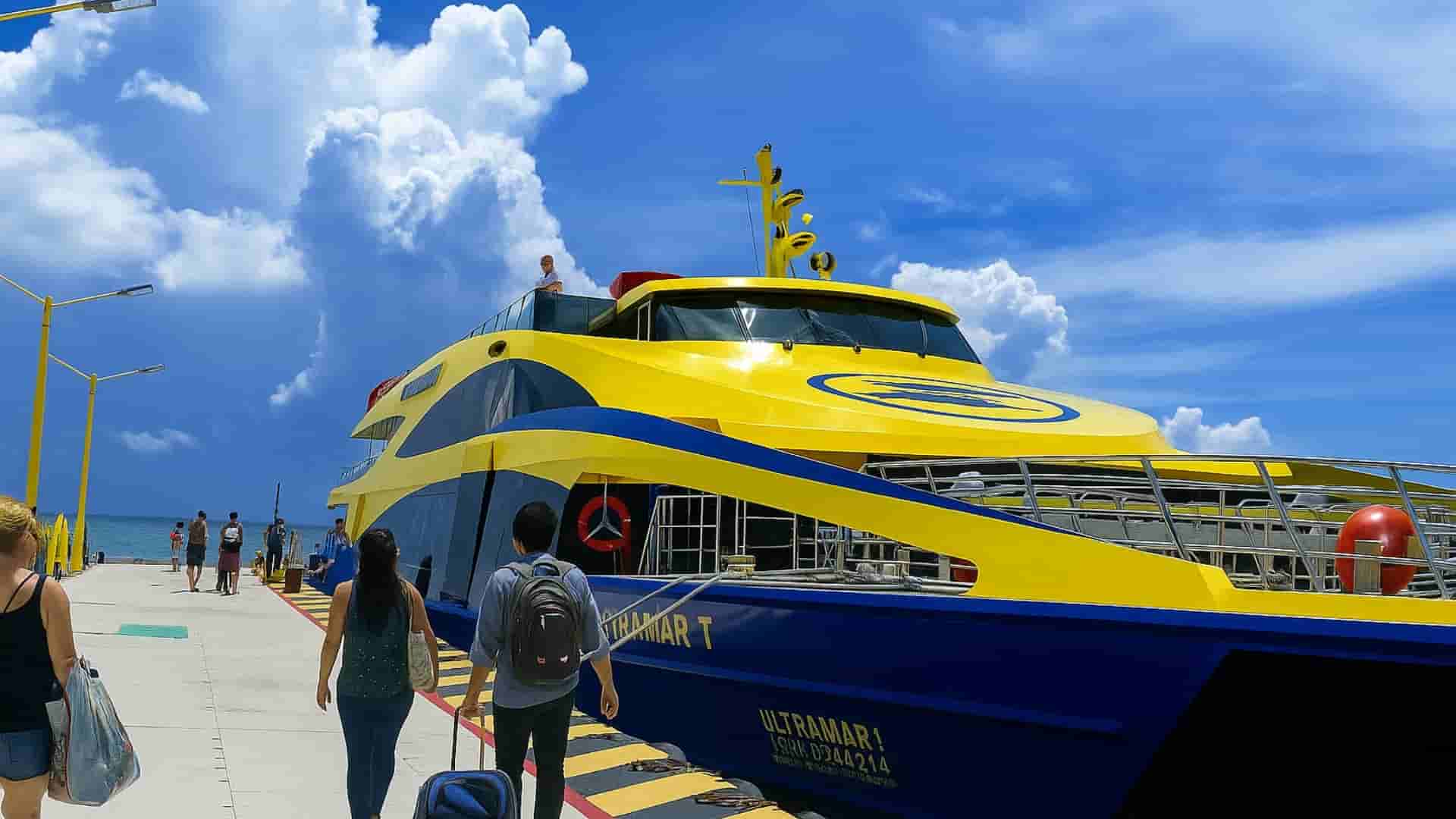 cozumel ferry terminal playa