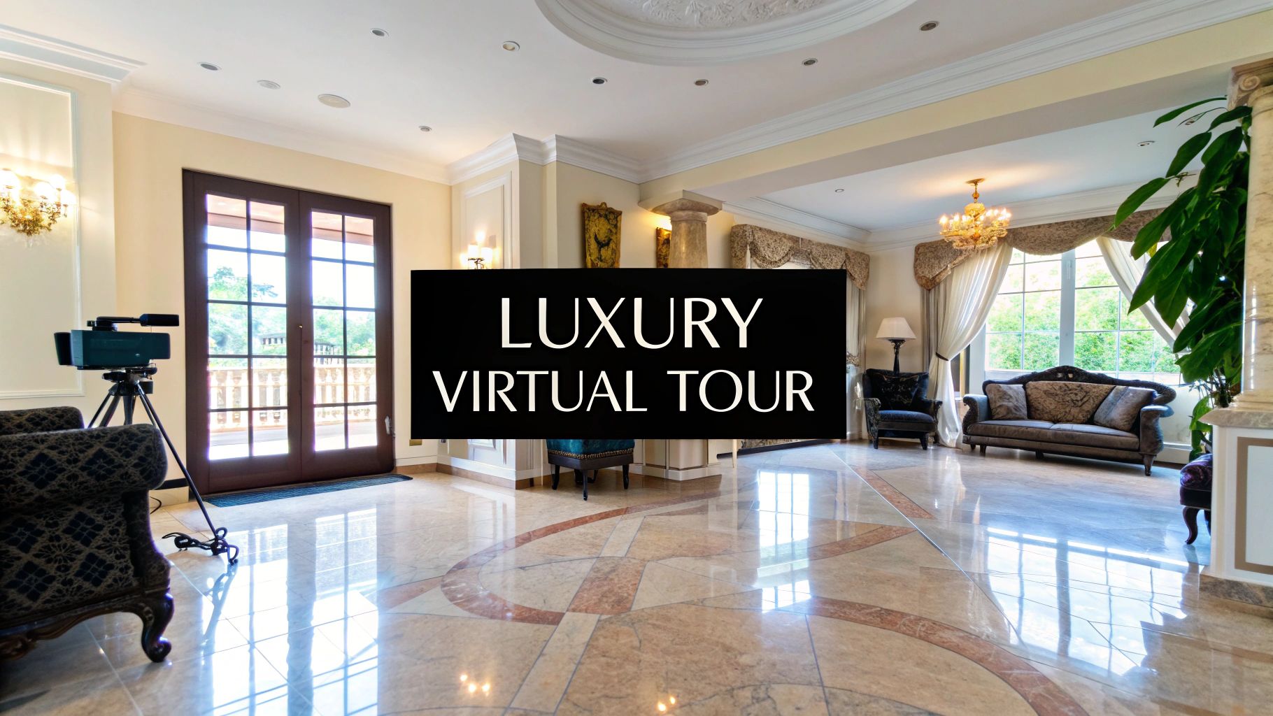 virtual house tour luxury interior